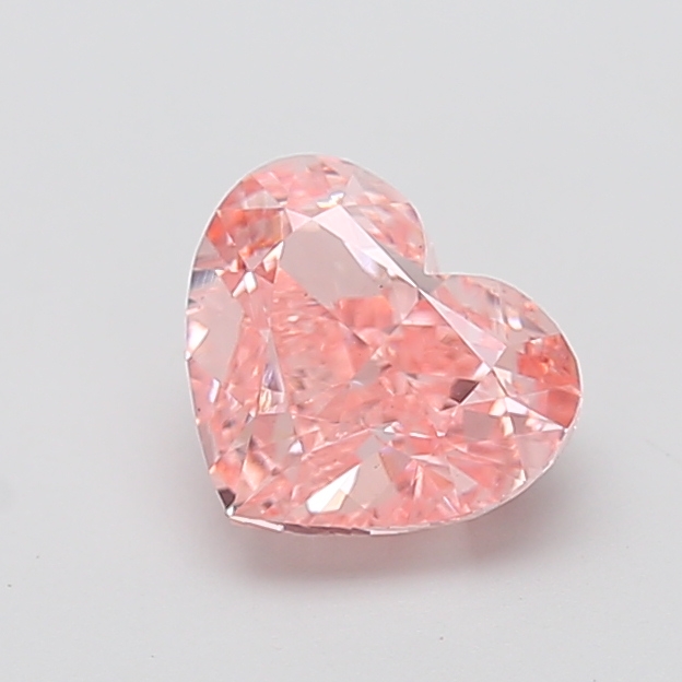 2.09 ct Pink (Intense) VS1 Heart Modified lab-grown diamond