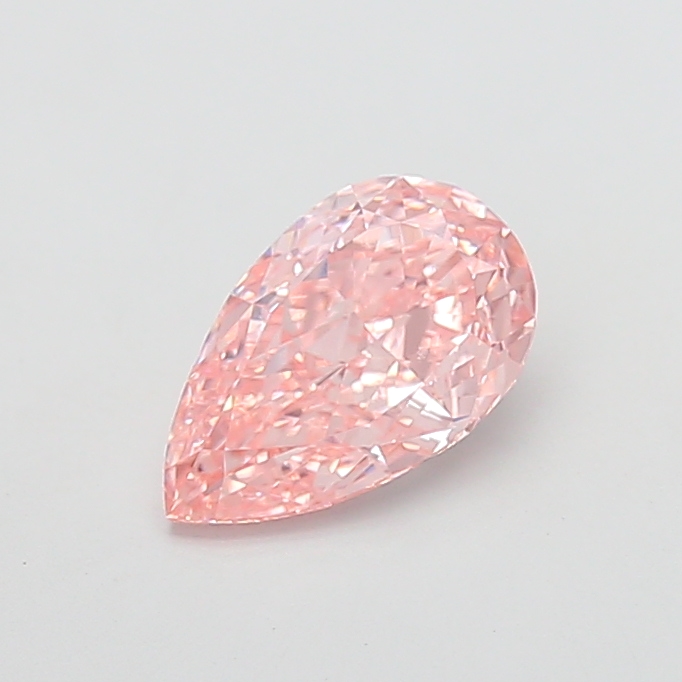 2.07 ct Pink (Vivid) VVS2 Pear Modified lab-grown diamond