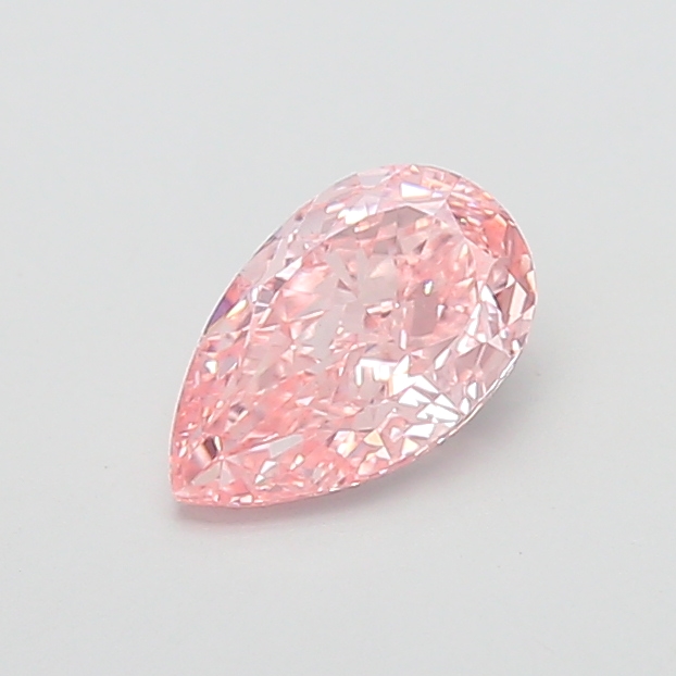 1.62 ct Pink (Vivid) VS1 Pear Modified lab-grown diamond