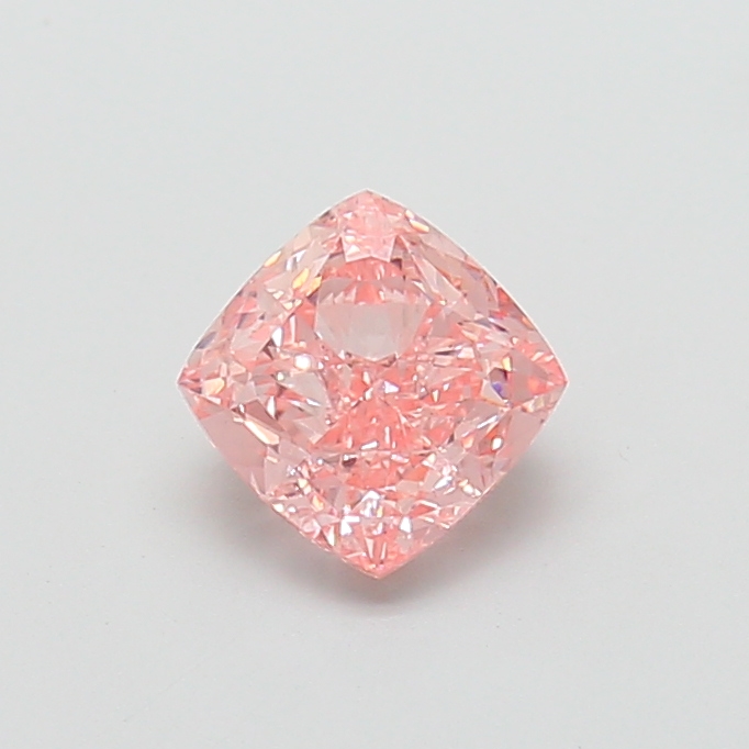 2.04 ct Pink (Vivid) VS1 Square Cushion lab-grown diamond