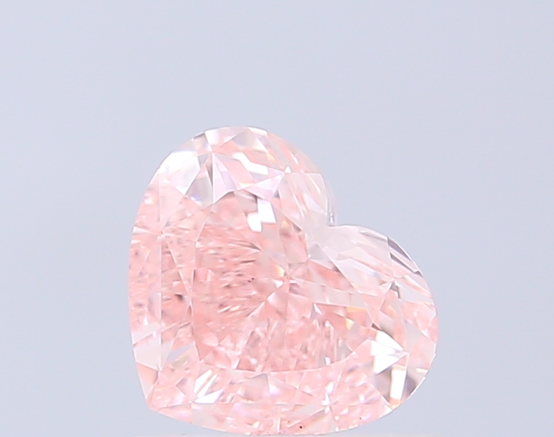 1.01 ct Heart Fancy Intense Pink Lab-Grown Diamond
