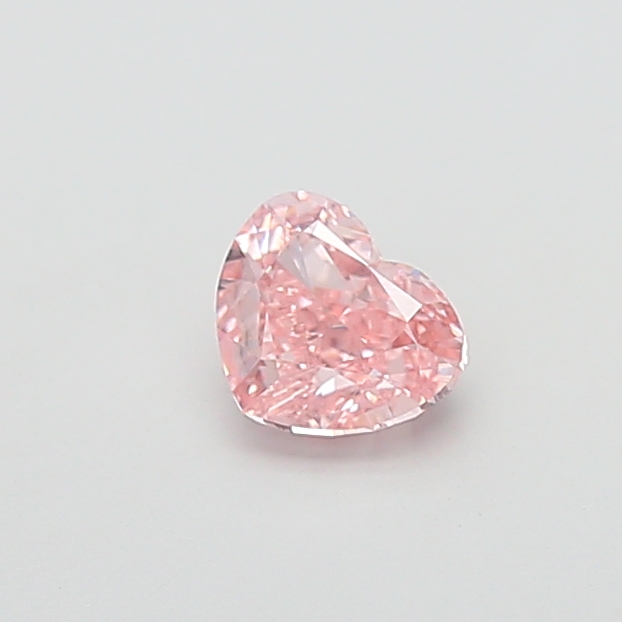 1.01 ct Pink (Intense) VS1 Heart Modified lab-grown diamond