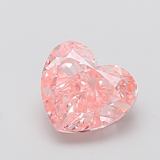 2.32 ct Pink (Vivid) VS2 Heart Modified lab-grown diamond