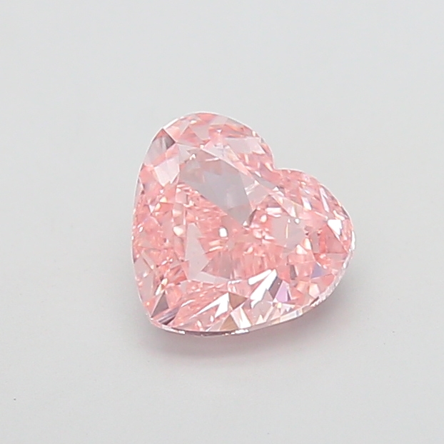 2.02 ct Pink (Intense) VVS2 Heart Modified lab-grown diamond