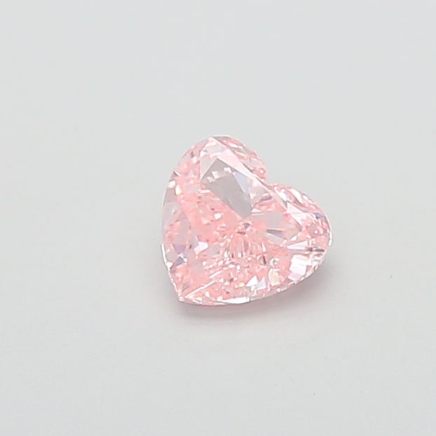 0.87 ct Pink (Intense) VS1 Heart Modified lab-grown diamond