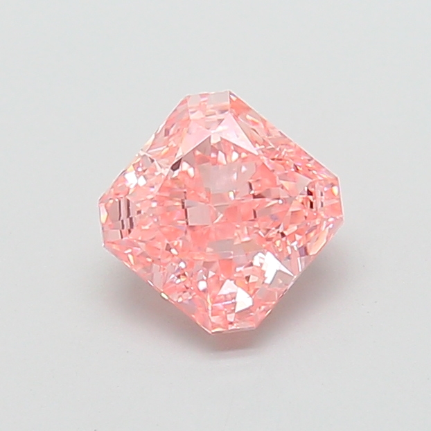 1.93 ct Pink (Vivid) VVS2 Square Radiant lab-grown diamond