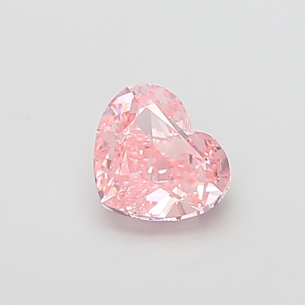 1.51 ct Pink (Vivid) VS1 Heart Modified lab-grown diamond