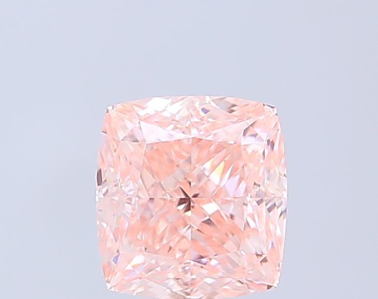 2.05 ct Cushion Fancy Vivid Pink Lab-Grown Diamond