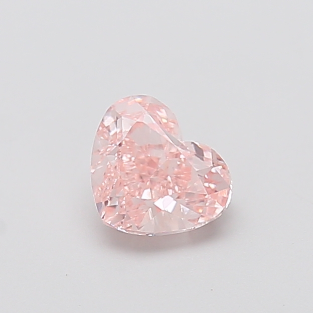 1.03 ct Pink (Intense) VS2 Heart Modified lab-grown diamond