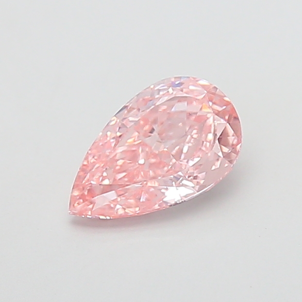 1.51 ct Pink (Intense) VVS2 Pear Modified lab-grown diamond