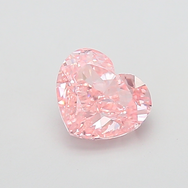 2.03 ct Pink (Vivid) VVS2 Heart Modified lab-grown diamond