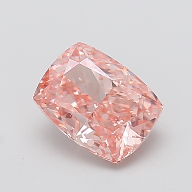 2.06 ct Pink (Intense) VS1 Cushion lab-grown diamond