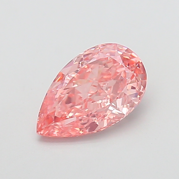 2.10 ct Pink (Intense) VVS2 Pear Modified lab-grown diamond