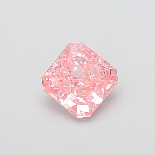 1.35 ct Pink (Vivid) VS1 Square Radiant lab-grown diamond