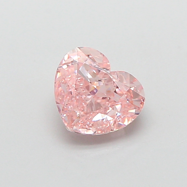 1.05 ct Pink (Intense) VVS2 Heart Modified lab-grown diamond