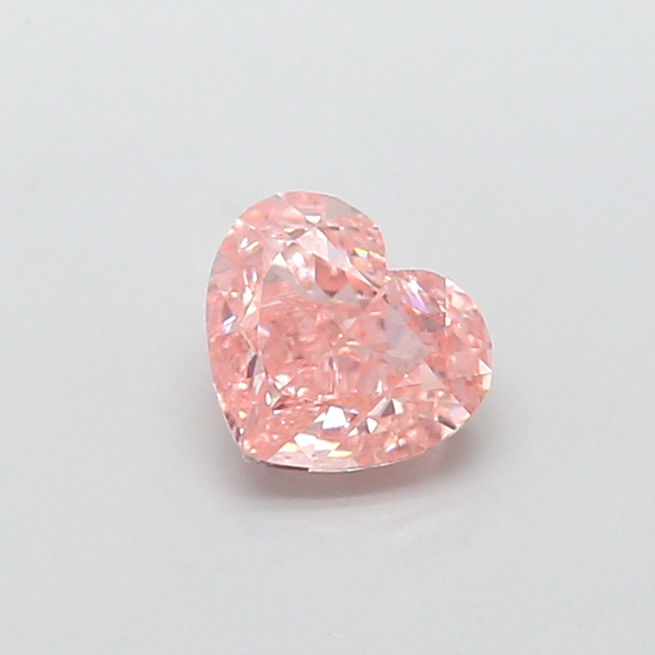 0.99 ct Pink (Intense) VS1 Heart Modified lab-grown diamond