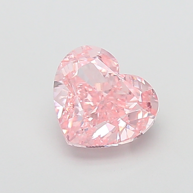 2.58 ct Pink (Intense) VS1 Heart Modified lab-grown diamond