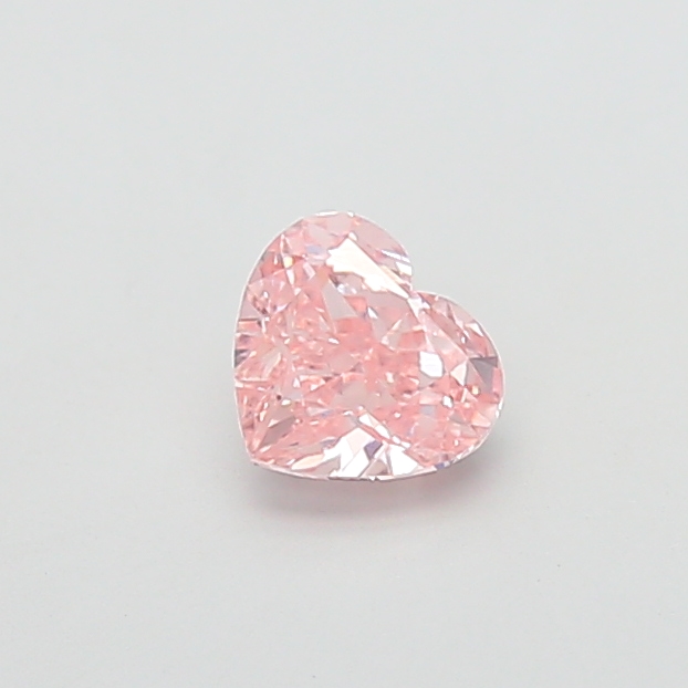 1.01 ct Pink (Intense) VS1 Heart Modified lab-grown diamond