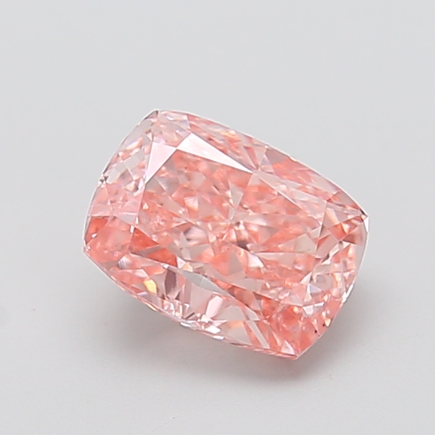 2.02 ct Pink (Vivid) VS1 Cushion lab-grown diamond