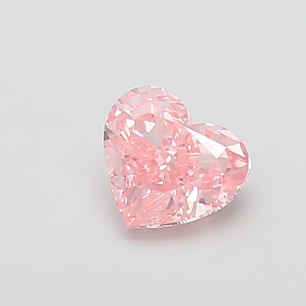 1.55 ct Pink (Vivid) VS2 Heart Modified lab-grown diamond