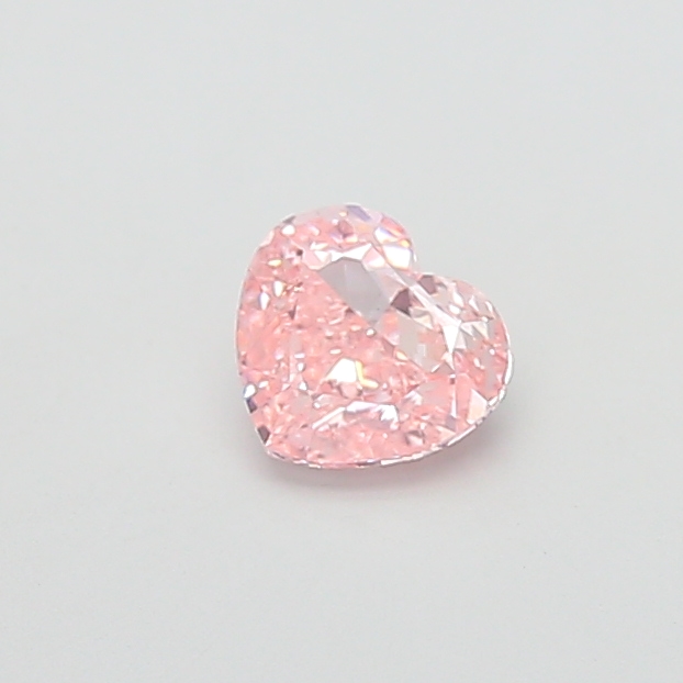 0.93 ct Pink (Intense) VS2 Heart Modified lab-grown diamond