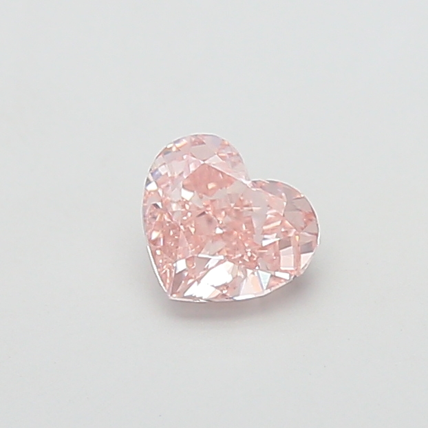 1.02 ct Brown (Light) VS1 Heart Modified lab-grown diamond