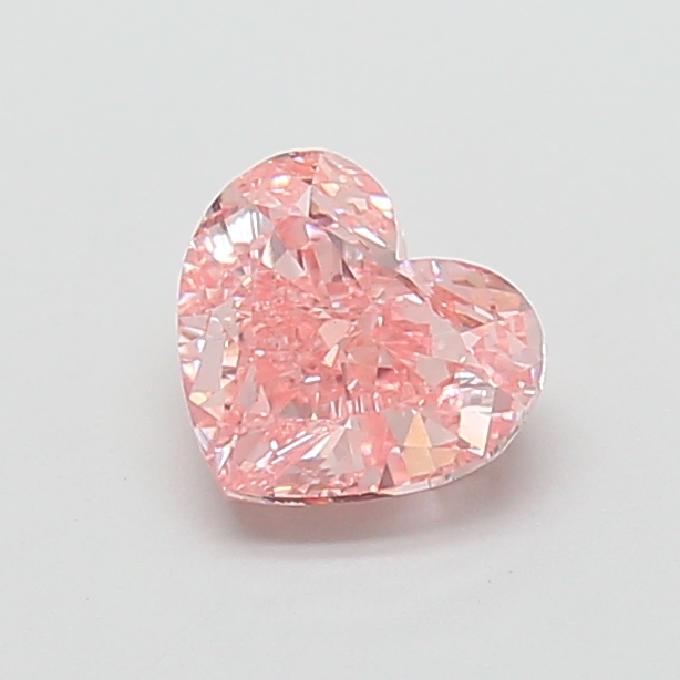 2.15 ct Pink (Vivid) VS1 Heart Modified lab-grown diamond