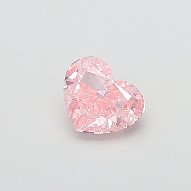 1.03 ct Pink (Vivid) VS2 Heart Modified lab-grown diamond