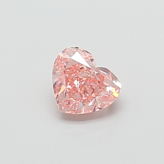 1.06 ct Pink (Intense) VS1 Heart Modified lab-grown diamond