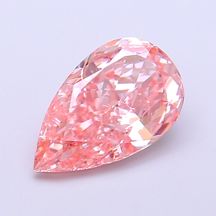 1.87 ct Pink (Vivid) VS1 Pear Modified lab-grown diamond