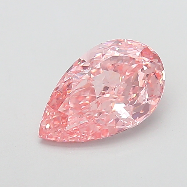 2.43 ct Pink (Vivid) VVS2 Pear Modified lab-grown diamond