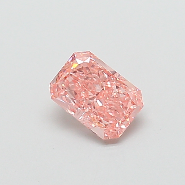 1.04 ct Pink (Intense) VS1 Radiant lab-grown diamond