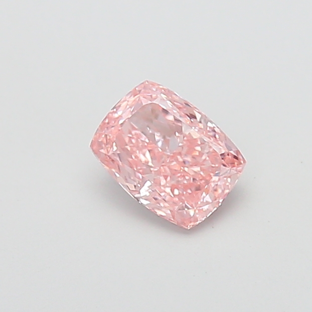 1.08 ct Pink (Intense) VS1 Cushion lab-grown diamond
