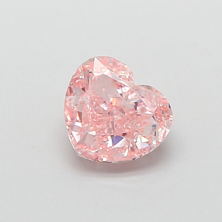 1.06 ct Pink (Intense) VS1 Heart Modified lab-grown diamond