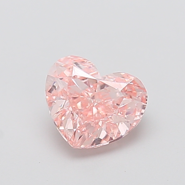 1.49 ct Pink (Intense) VS1 Heart Modified lab-grown diamond