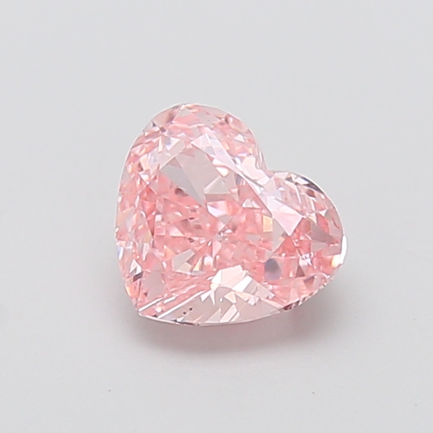 1.53 ct Pink (Intense) VS2 Heart Modified lab-grown diamond