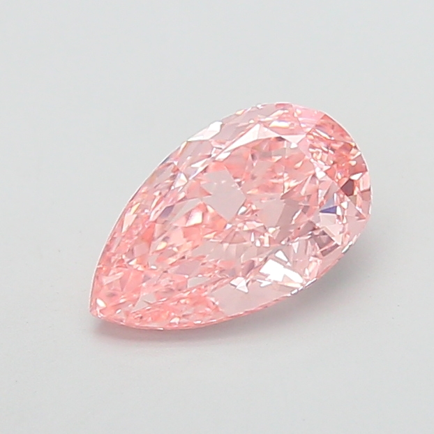 2.15 ct Pink (Intense) VVS2 Pear Modified lab-grown diamond