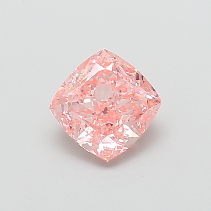2.07 ct Pink (Vivid) VS1 Square Cushion lab-grown diamond