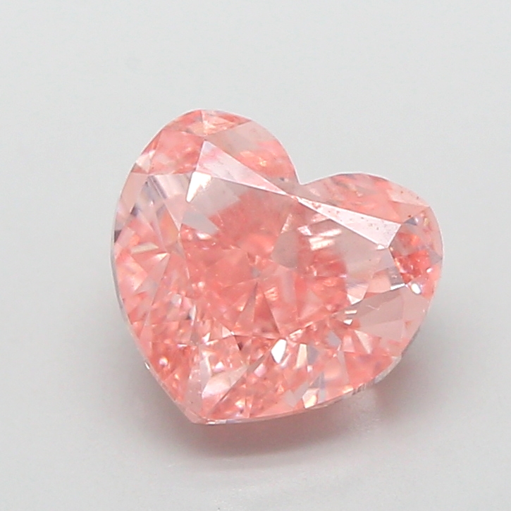 2.47 ct Pink (Intense) VVS2 Heart Modified lab-grown diamond