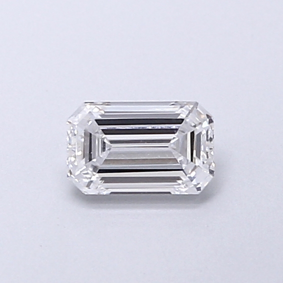 Actual 0.29 carat D Emerald lab-grown diamond
