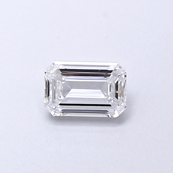 Actual 0.28 carat D Emerald lab-grown diamond