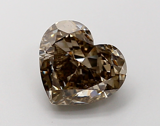 1.06 ct Heart Fancy Intense Black Lab-Grown Diamond