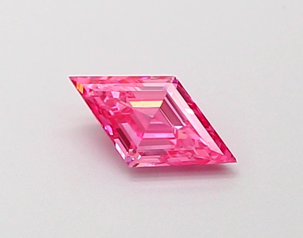 0.24 ct Kite Fancy Vivid Pink Lab-Grown Diamond