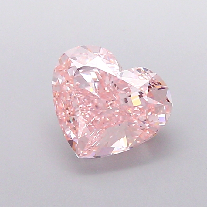 3.01 ct Heart Fancy Intense Pink Lab-Grown Diamond