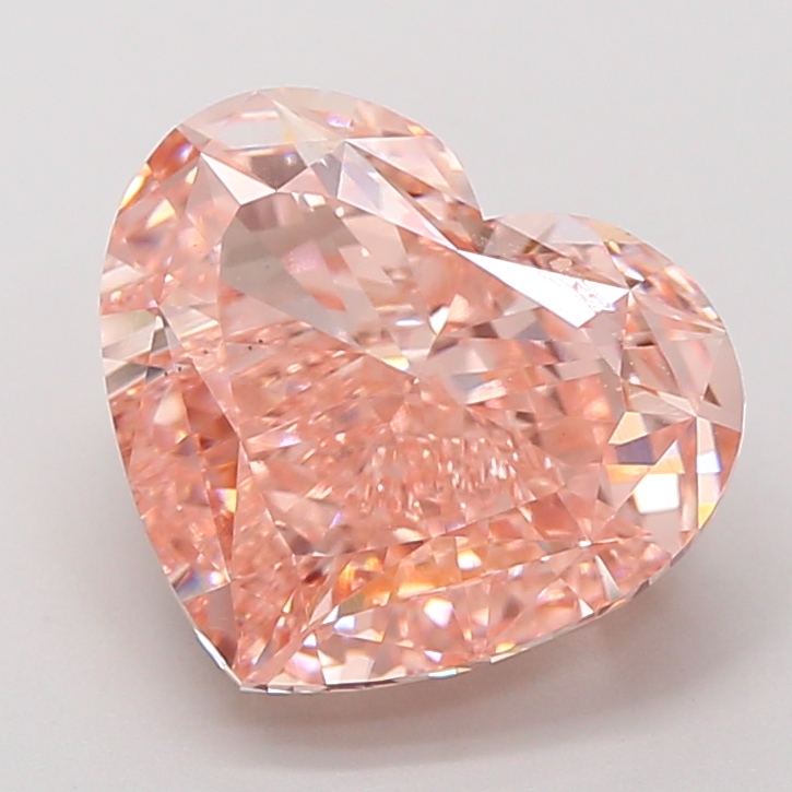 5.01 ct Heart Fancy Intense Pink Lab-Grown Diamond