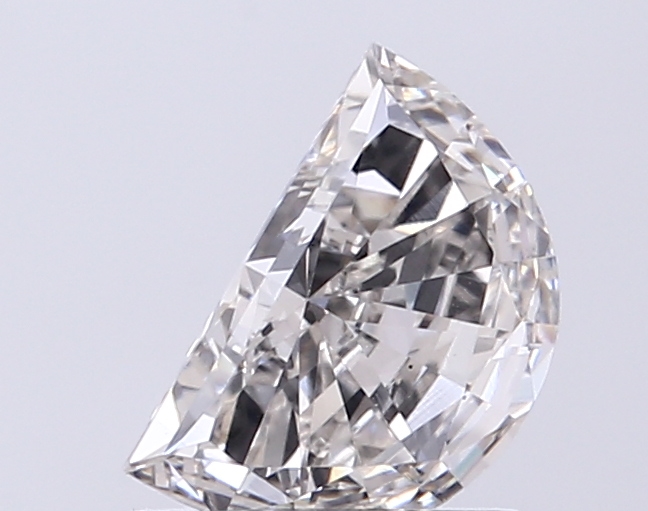 0.67 ct Half Moon lab grown diamond G VS1
