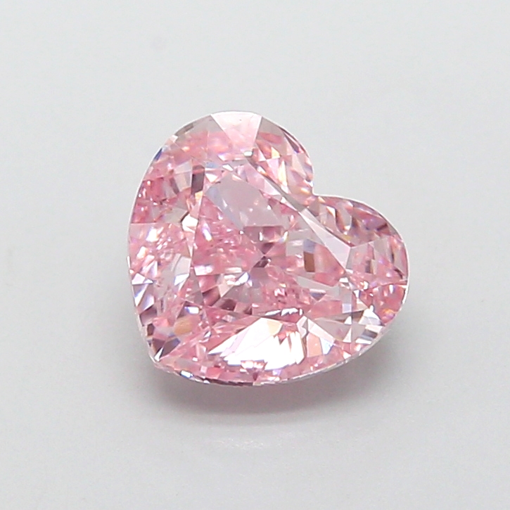 1.85 ct Pink (Intense) VS1 Heart Modified lab-grown diamond
