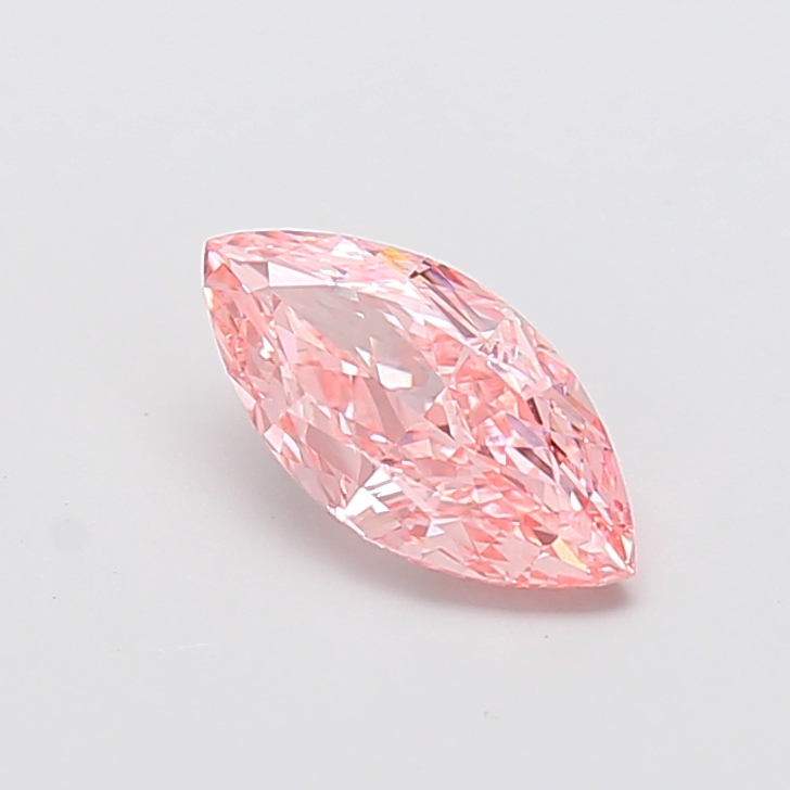 1.40 ct Pink (Vivid) VVS2 Marquise Modified lab-grown diamond