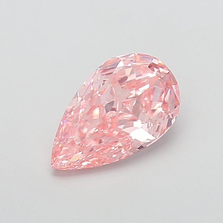 2.97 ct Pink (Intense) VS1 Pear Modified lab-grown diamond