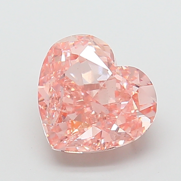 4.04 ct Pink (Intense) VS2 Heart Modified lab-grown diamond